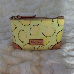 RARE Dooney & Bourke Limone Cosmetic Pouch